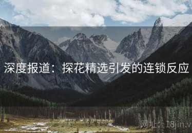 深度报道：探花精选引发的连锁反应