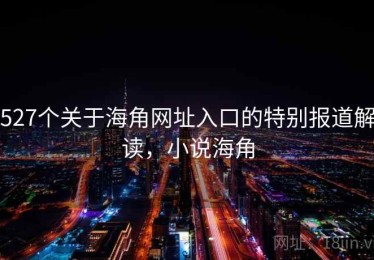 527个关于海角网址入口的特别报道解读，小说海角