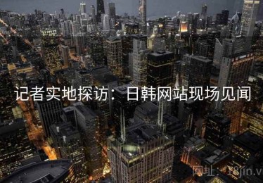 记者实地探访：日韩网站现场见闻