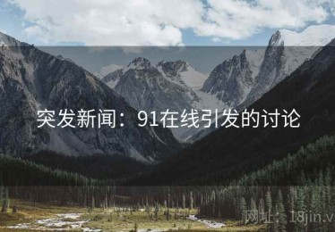 突发新闻：91在线引发的讨论