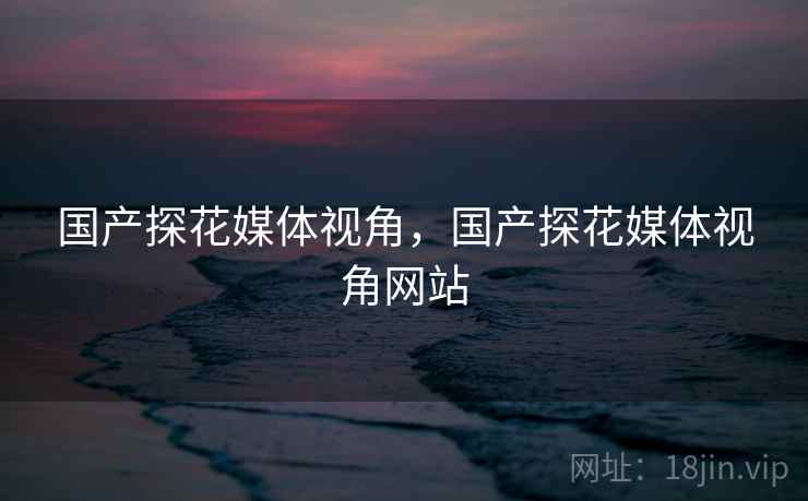 国产探花媒体视角，国产探花媒体视角网站