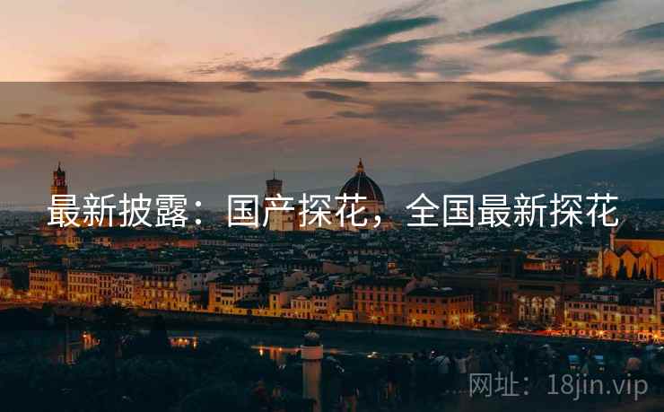 最新披露：国产探花，全国最新探花