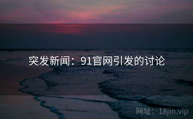 突发新闻：91官网引发的讨论